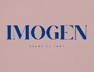 Imogen font