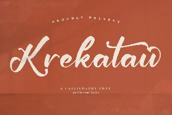 Krekatau font