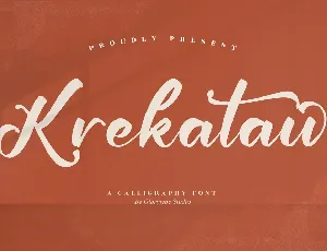 Krekatau font