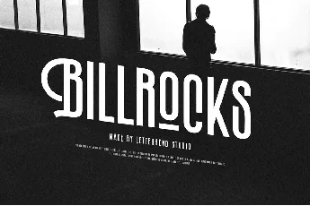 Billrocks font