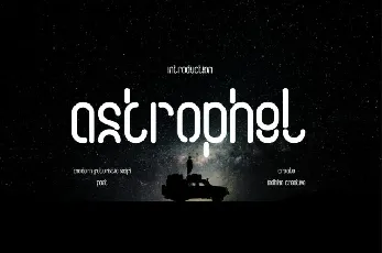 Astrophel font