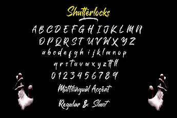 Shutterlocks font