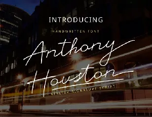 Anthony_Houston font