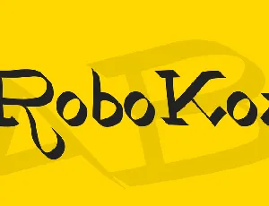 RoboKoz font