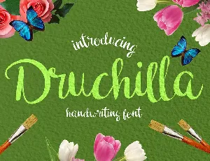 Druchilla font