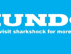 Hundo font