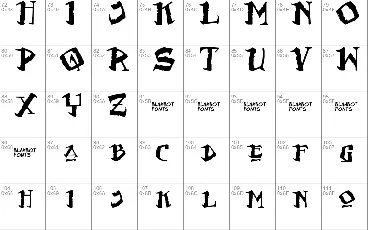 Flat Earth Scribe font