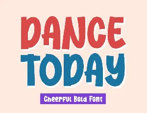 Dance Today font