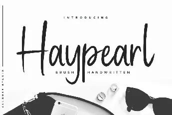 Haypearl font