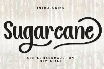 Sugarcane Handwritten font