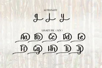 Sugarcane Handwritten font