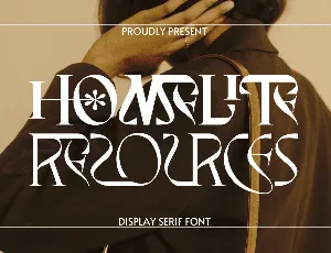 Homelite Resources Demo font