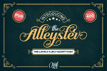 Alleyster font