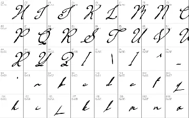 Amania Signature font