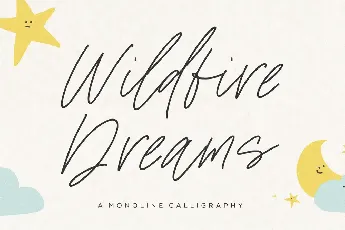 Wildfire Dreams font