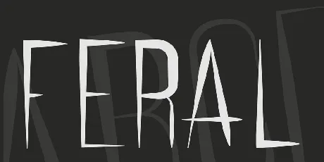 Feral font