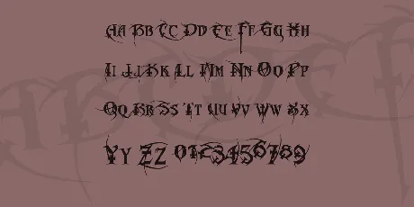 Metal Macabre font