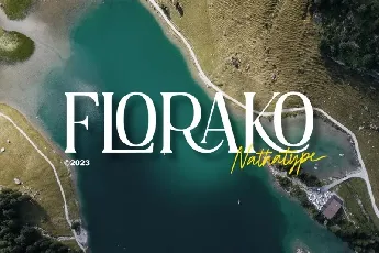 Florako font