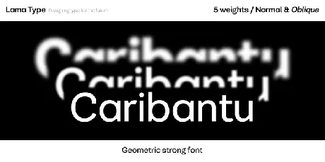 Caribantu font