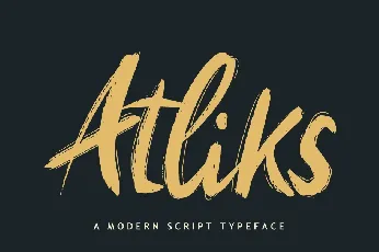 Atliks font