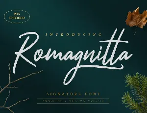 Romagnitta font