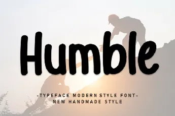 Humble Display font