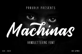 Machinas font