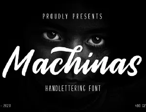 Machinas font