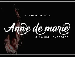 Anne De Marie font