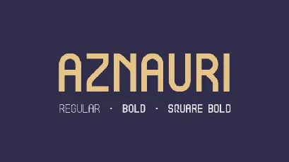 Aznauri Free font