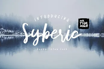 Syberic Script Free font