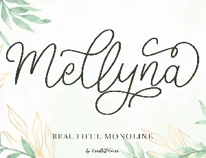 Mellyna font