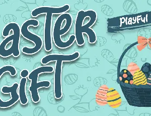 Easter Gift font