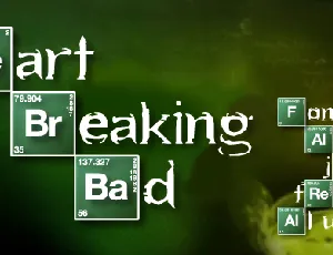 Heart Breaking Bad font