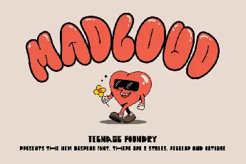 Madloud font