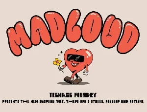 Madloud font