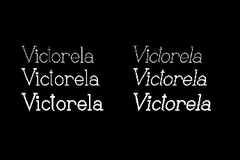 Victorela font