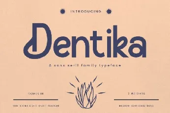 Dentika font