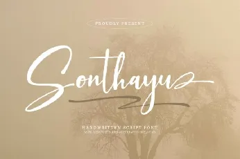 Sonthayu font