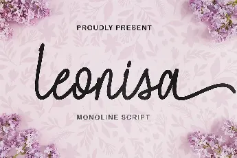 Leonisa font