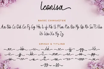 Leonisa font