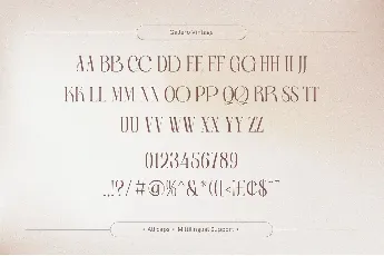 Gallero Vintage - Demo Version font