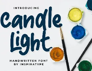 Candle Light FREE font