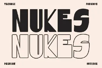 Nukes font