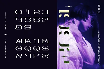 Estoria Futuristic font