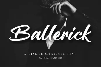 Ballerick font