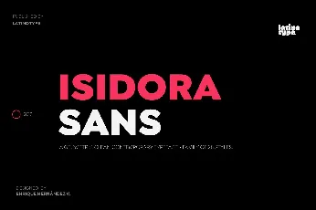 Isidora font