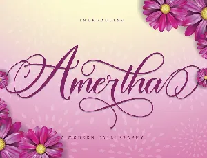 Amertha font