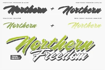 Northern Freedom Script font