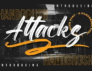 Attacks font